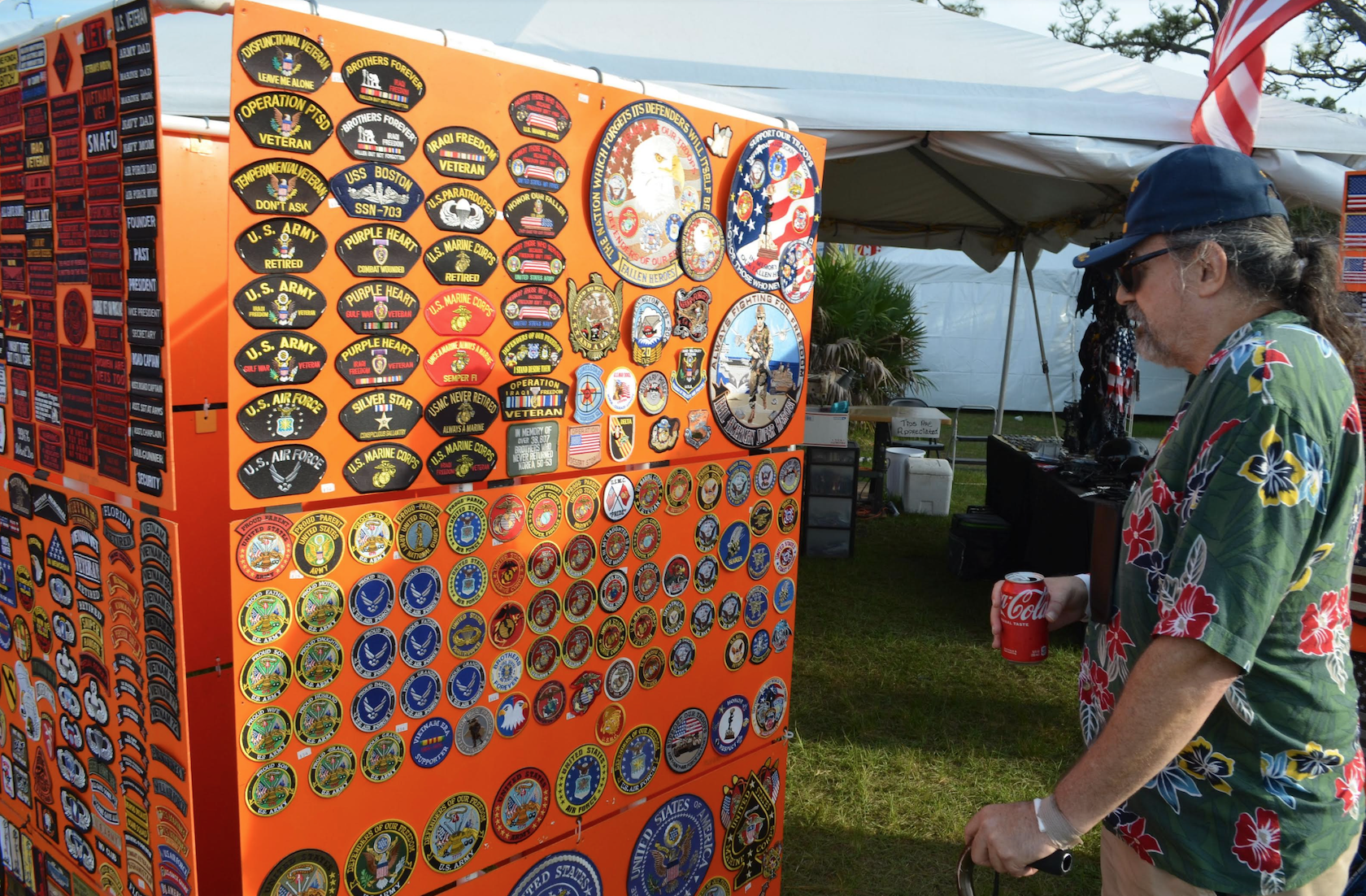 Florida Vietnam and All Veterans Annual Reunion at Wickham Park.